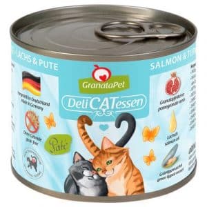 Sparpaket GranataPet DeliCatessen 24 x 200 g - Kitten Geflügel