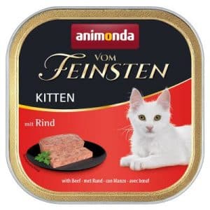 Sparpaket Animonda vom Feinsten Kitten 72 x 100 g - mit Rind