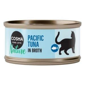 Cosma Nature 6 x 70 g - Hühnchen & Thunfisch mit Käse