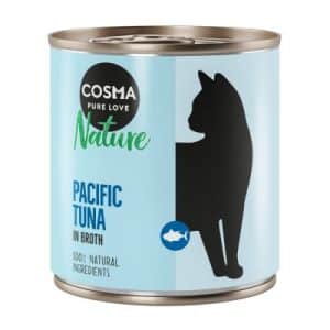 Cosma Nature 6 x 280 g - Neu: Hühnchen & Thunfisch mit Käse