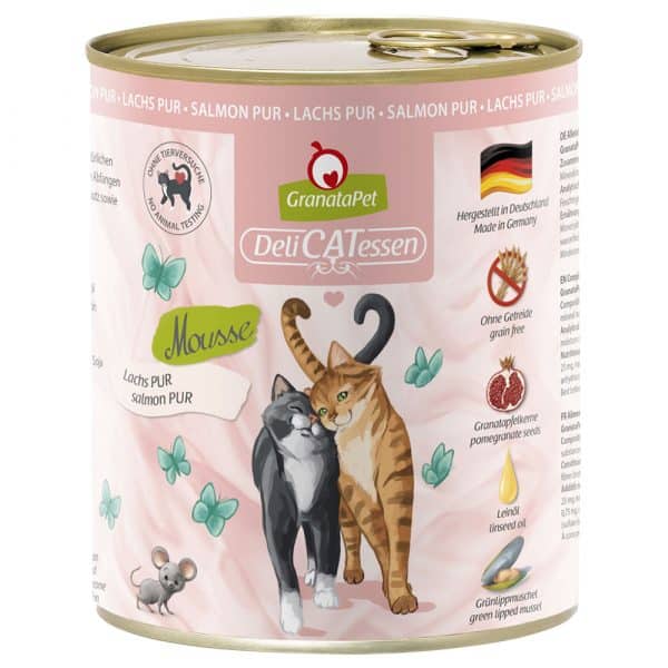 GranataPet DeliCatessen 800 g Probierpaket - 12 x 800 g Probierpaket II PUR