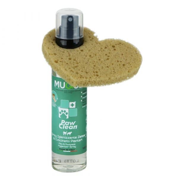 Mugue PawClean Pfotenreinigungsspray mit Schwamm - 100 ml