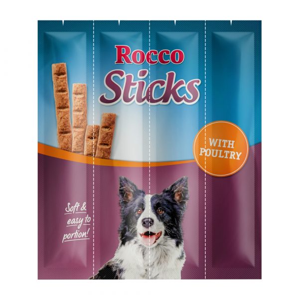 Sparpaket Rocco Sticks - Rind & Huhn 3 x 12 St. (360 g)