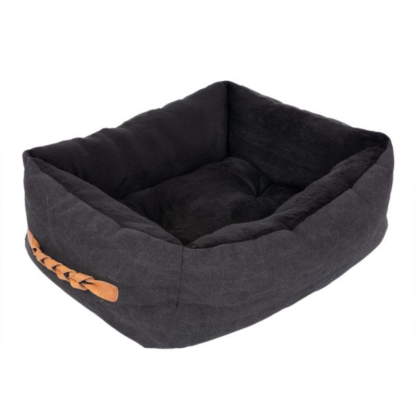 Modern Living Hundebett Espoo - Gr. S : L 70 x B 60 x H 24 cm