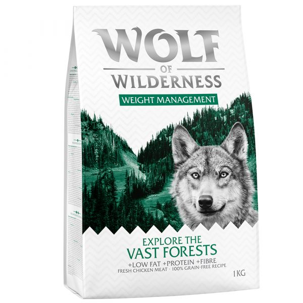 Wolf of Wilderness "Explore The Vast Forests" Weight Management - getreidefrei - 1 kg