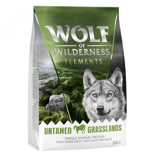 Wolf of Wilderness "Untamed Grasslands" Pferd - getreidefrei - 300 g