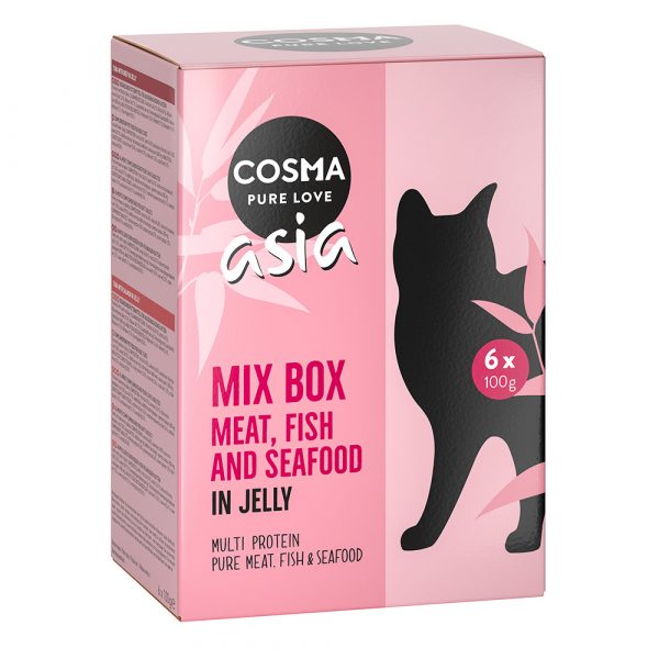 Probiermix Cosma Original und Asia Frischebeutel 6 x 100 g - Cosma Asia Probiermix (6 x 100 g)