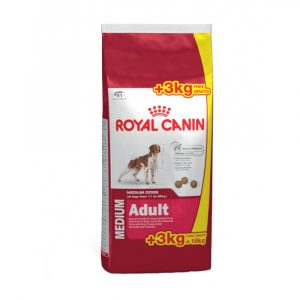 1 kg / 3 kg gratis! 9 kg / 18 kg Royal Canin Size im Bonusbag - Medium Adult (15 kg + 3 kg gratis!)