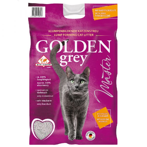 Golden Grey Master Katzenstreu - Sparpaket 2 x 14 kg