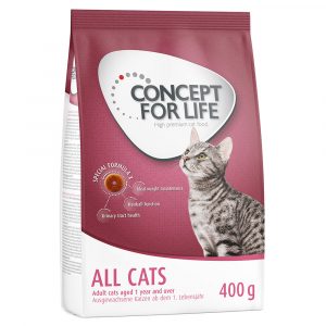 400 g Concept for Life zum Probierpreis! - All Cats