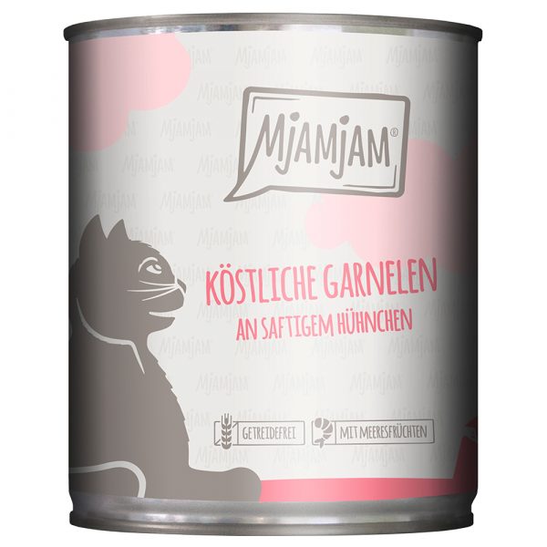 MjAMjAM 6 x 800 g  - köstliche Garnelen an saftigem Hühnchen