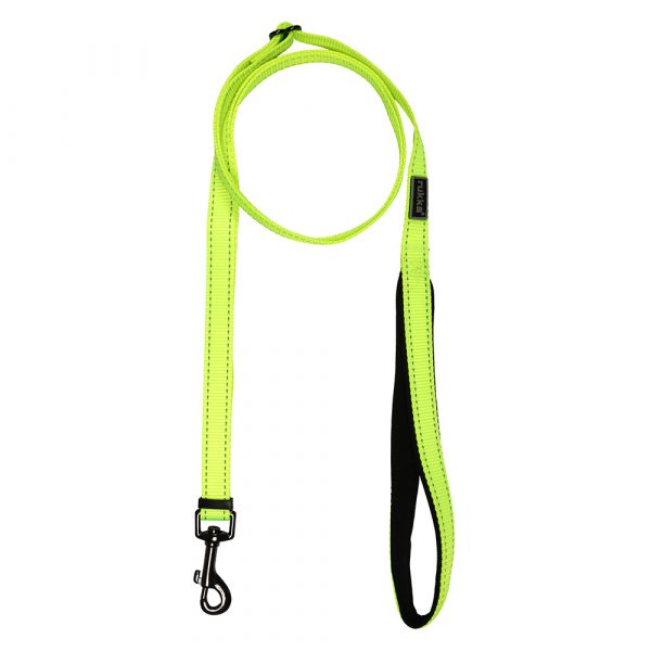 Rukka® Set: Bliss Neon Halsband & Leine - Halsband Größe XS + Leine 200 cm / 10 mm