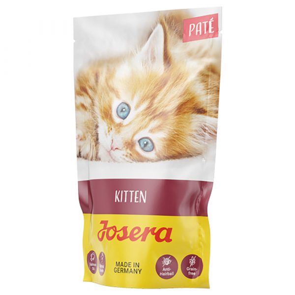 12 + 4 gratis! 16 x 70 g / 80 g / 85 g Josera - Paté Kitten (16 x 85 g)