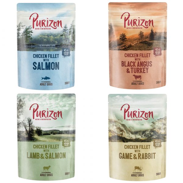 Purizon Adult 6 x 300 g  - Neu: Mixpaket 4 Sorten