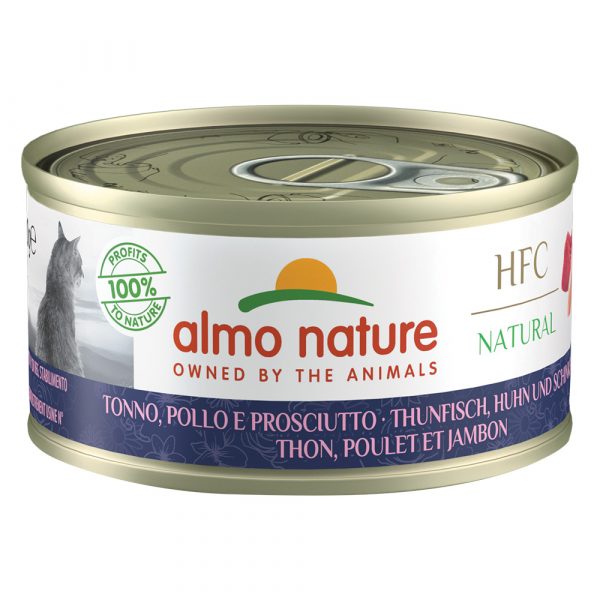 Sparpaket Almo Nature HFC Natural 24 x 70 g - Thunfisch