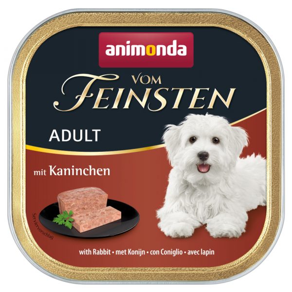 Animonda Vom Feinsten Adult getreidefrei 6 x 150 g - Kaninchen