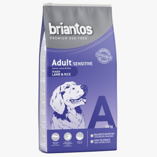 Briantos Trockenfutter 13 + 1 kg gratis! - Adult Sensitive