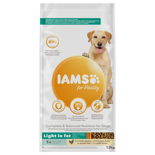 IAMS for Vitality Dog Weight Control Huhn - 12 kg