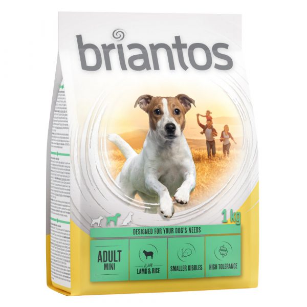 Briantos Adult Mini Lamm & Reis - Sparpaket: 8 x 1 kg