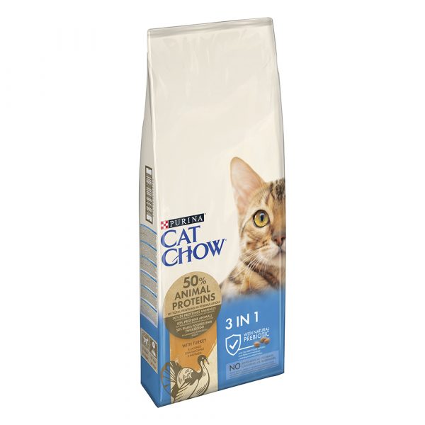 Cat Chow Special Care 3in1 mit Truthahn - 15 kg