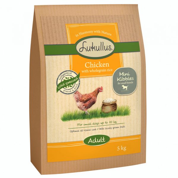 Lukullus Mini Huhn mit Vollkornreis - Sparpaket: 3 x 5 kg