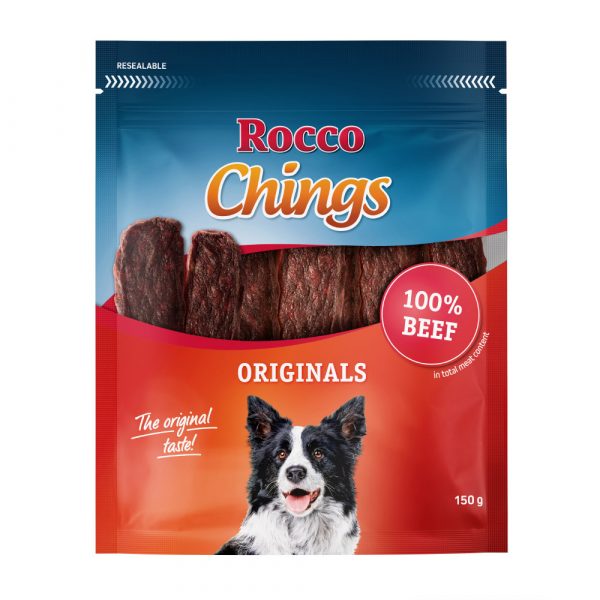 Sparpaket Rocco Chings Originals zum Sonderpreis! - Rind 4 x 150 g