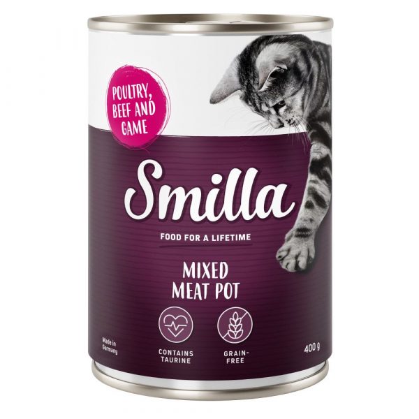 Sparpaket Smilla Multifleischtöpfchen 24 x 400 g - Geflügel