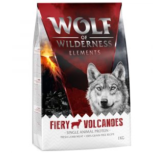 25 % Rabatt auf 2 x 1 kg Wolf of Wilderness Trockenfutter! - Fiery Volcanoes - Lamm (Monoprotein)